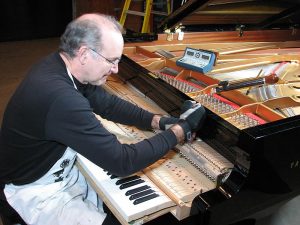 Tim Hollis, Registered Piano Technician in Panama City, Florida.